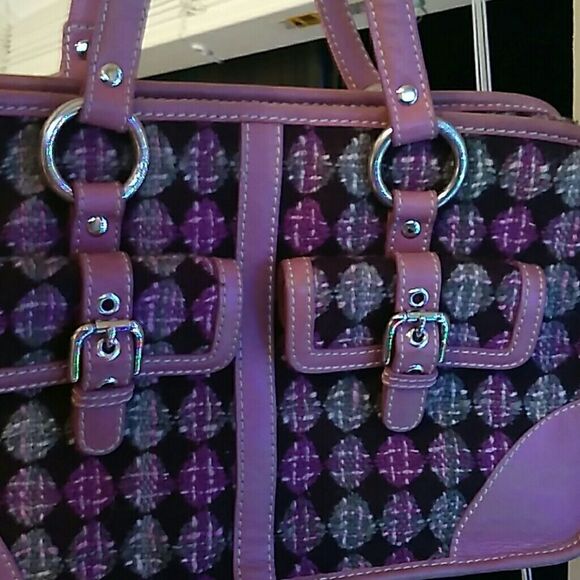 Isabella Fiore tweed handbag - Picture 1 of 12